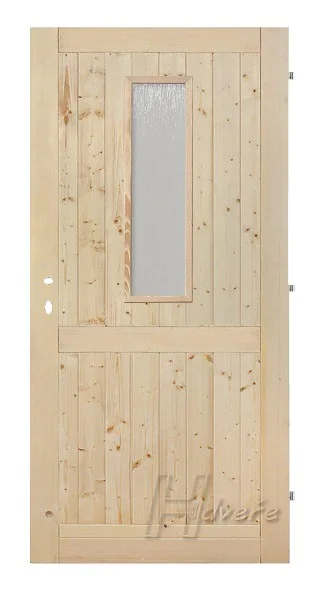 Palubkové Hdvere sklo s priečkou