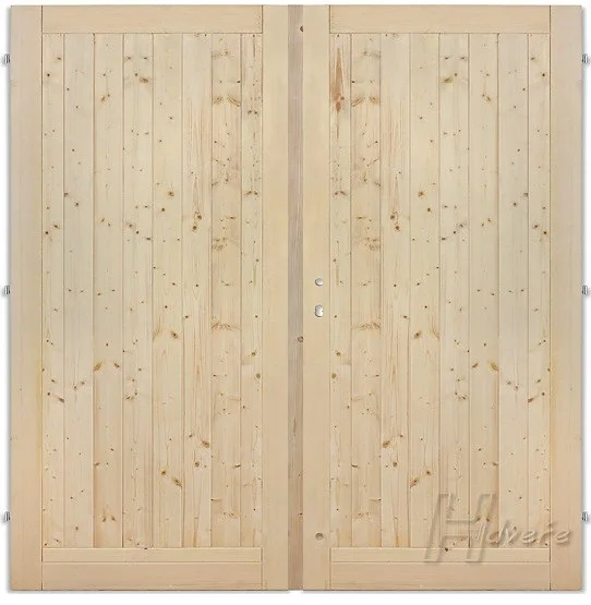H dvere 160cm KOMPLET dvojkrídlové dvere plné
