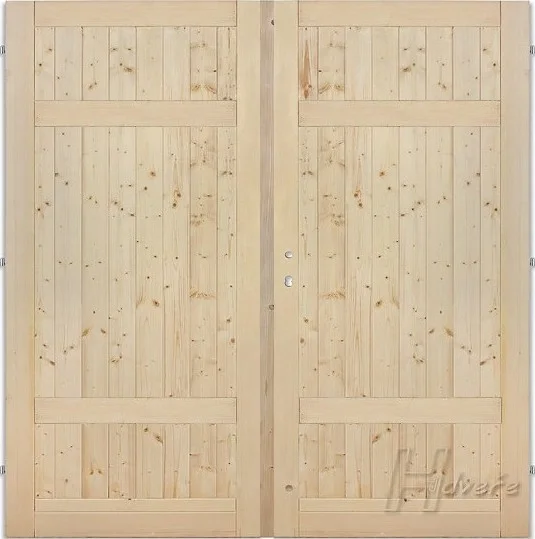 H dvere 200cm KOMPLET dvojkrídlové dvere CRETE