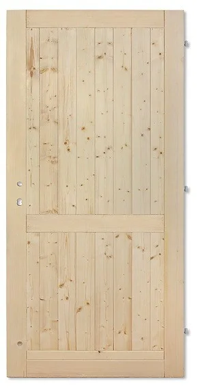 H dvere plné s priečkou komplet 60-90cm