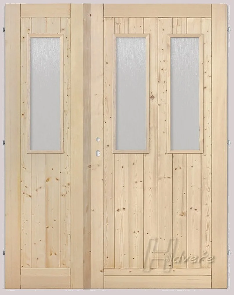 Palubkové Hdvere dvojkrídlové 3x sklo