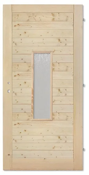 H dvere vodorovné sklo střed komplet 100 cm